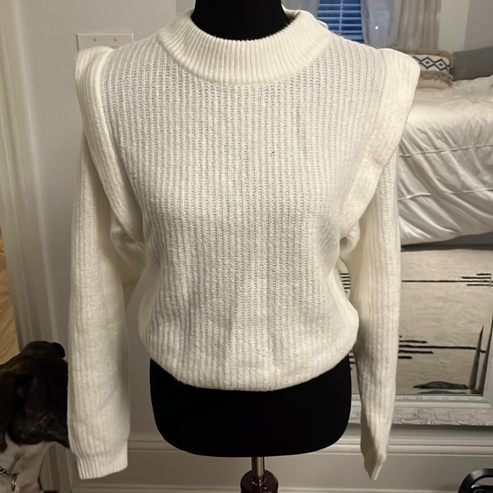 ASOS white sweater